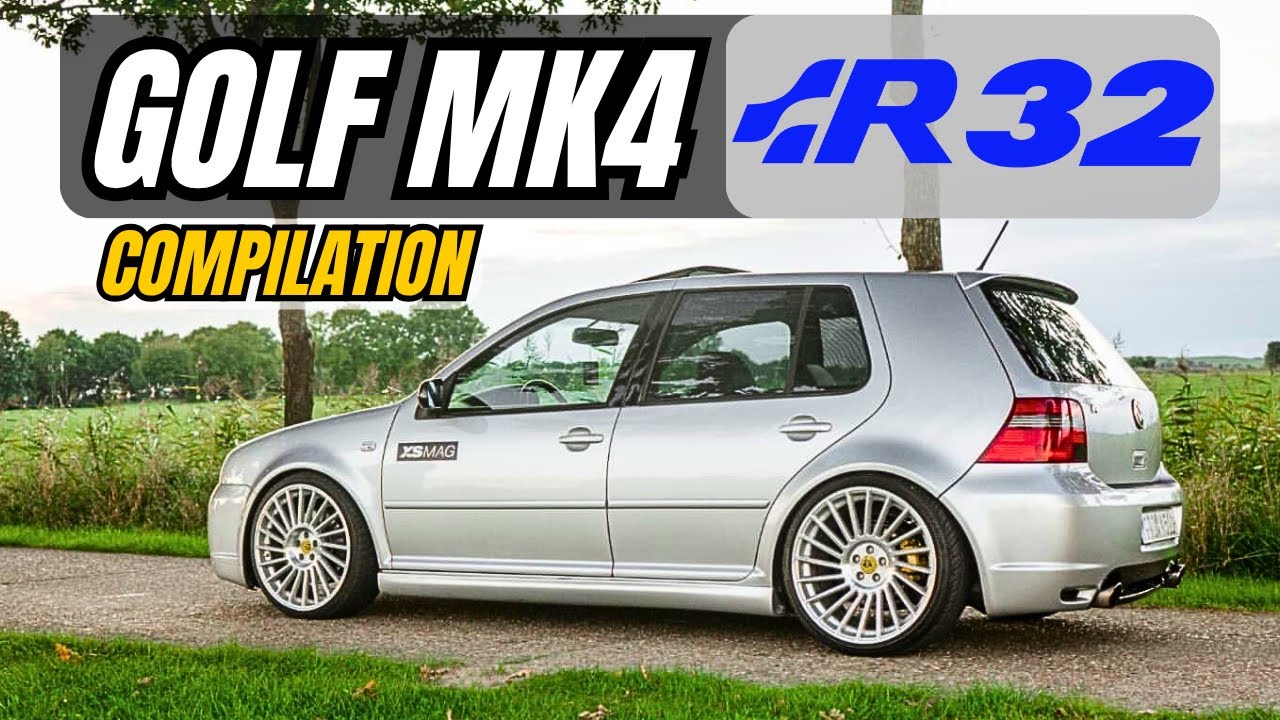 ULTIMATE GOLF IV R32 VR6 COMPILATION – Flames, Launch, Drive By, Straight Pipe, Dyno Pulls & MORE..