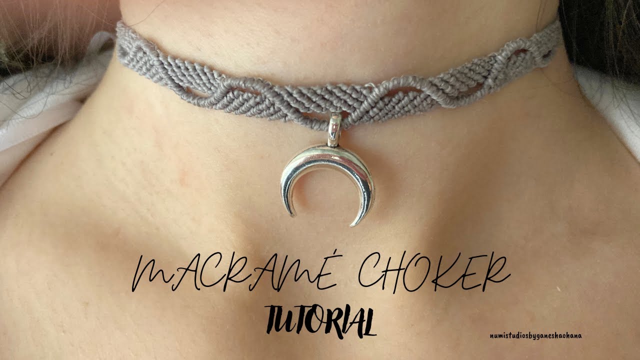How to Make a Macrame Choker