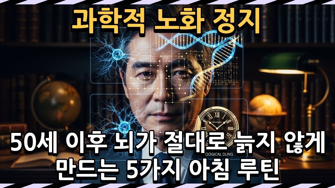 50세 이후 뇌가 절대로 늙지 않게 만드는 5가지 아침 루틴