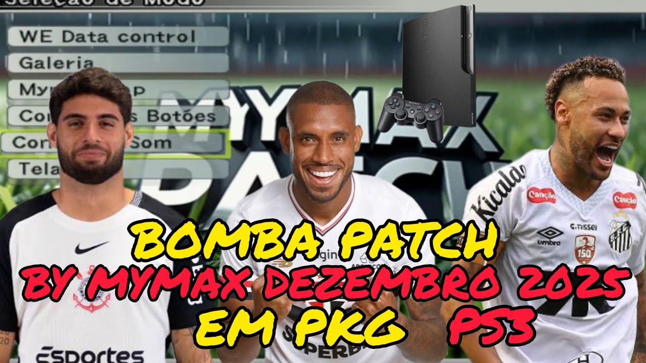 BOMBA PATCH PS3 PKG BY MYMAX INSTALA&Ccedil;&Atilde;O SEM PENDRIVE OU COM PENDRIVE SIMPLES E PR&Aacute;TICO