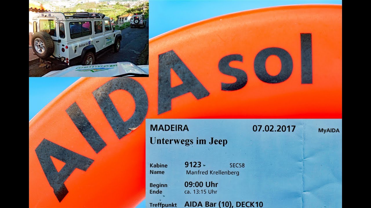 AIDA-Ausflug MAD08 - unterwegs im Jeep (Madeira)