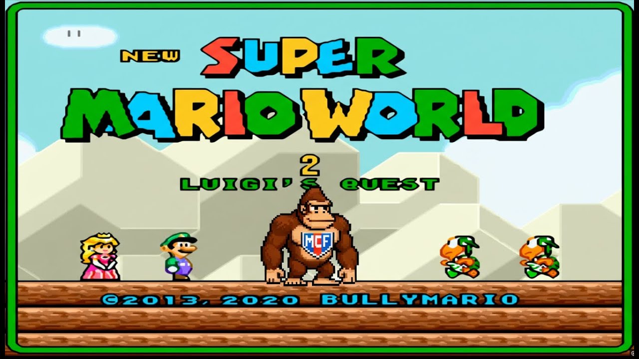 NEW SUPER MARIO WORLD 2 LUIGI'S QUEST SNES-EMU parte 4