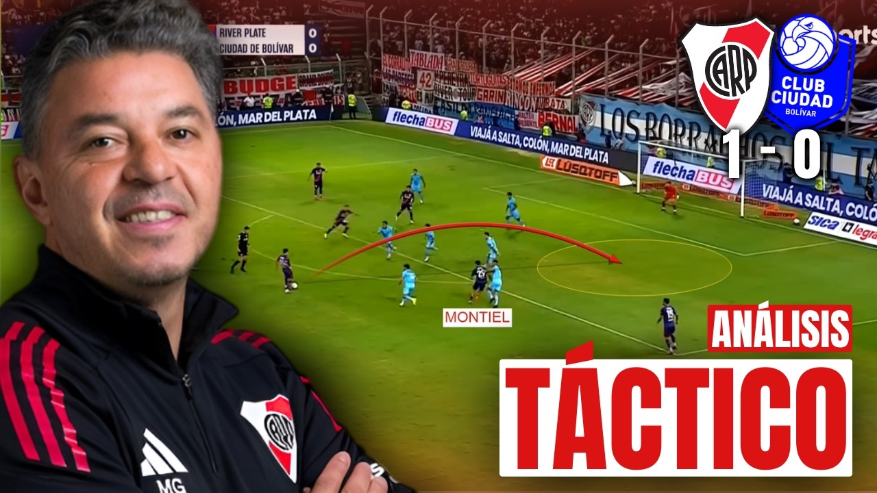 RIVER 1 - CIUDAD BOLIVAR 0 | ANÁLISIS TÁCTICO.