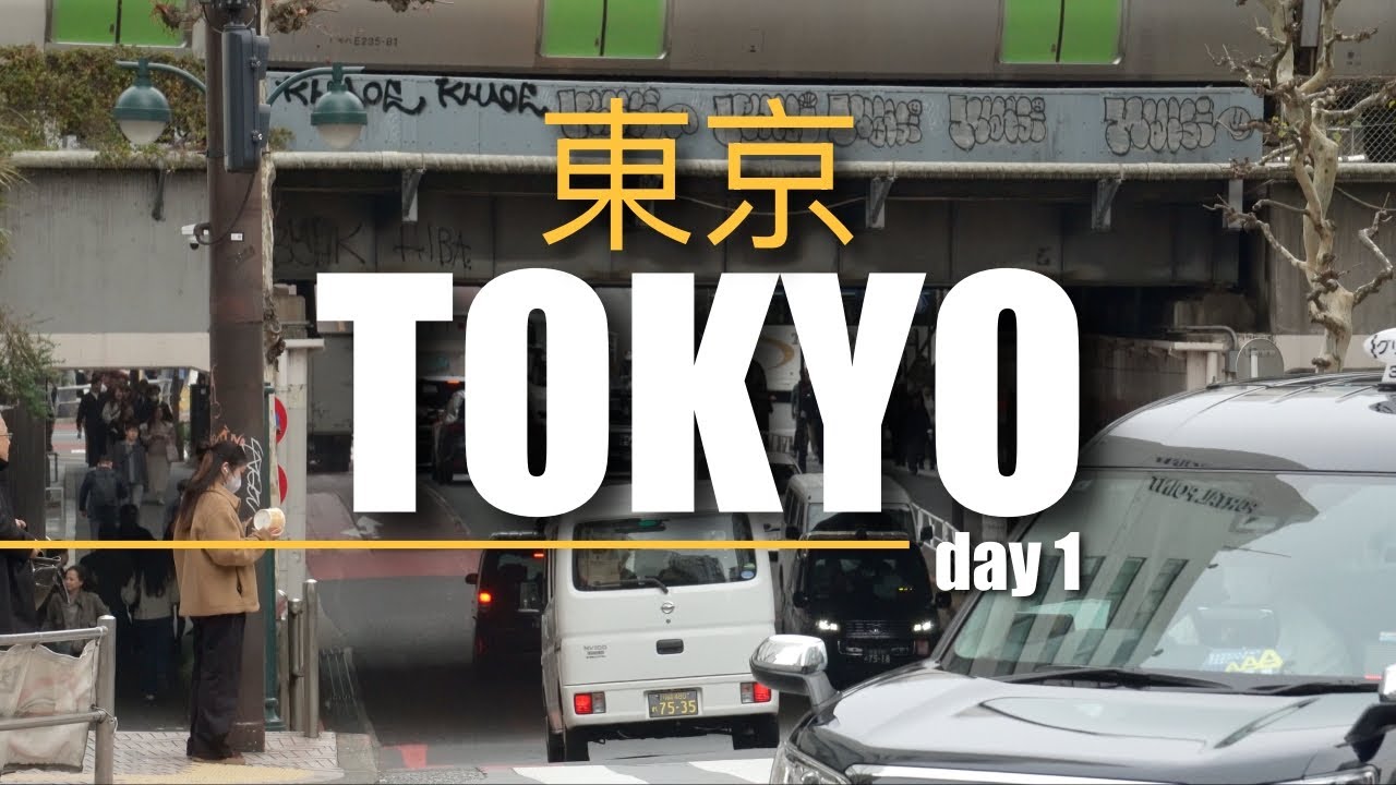 A Chill 72 Hours in TOKYO JAPAN | Day 1 | Solo Vlog