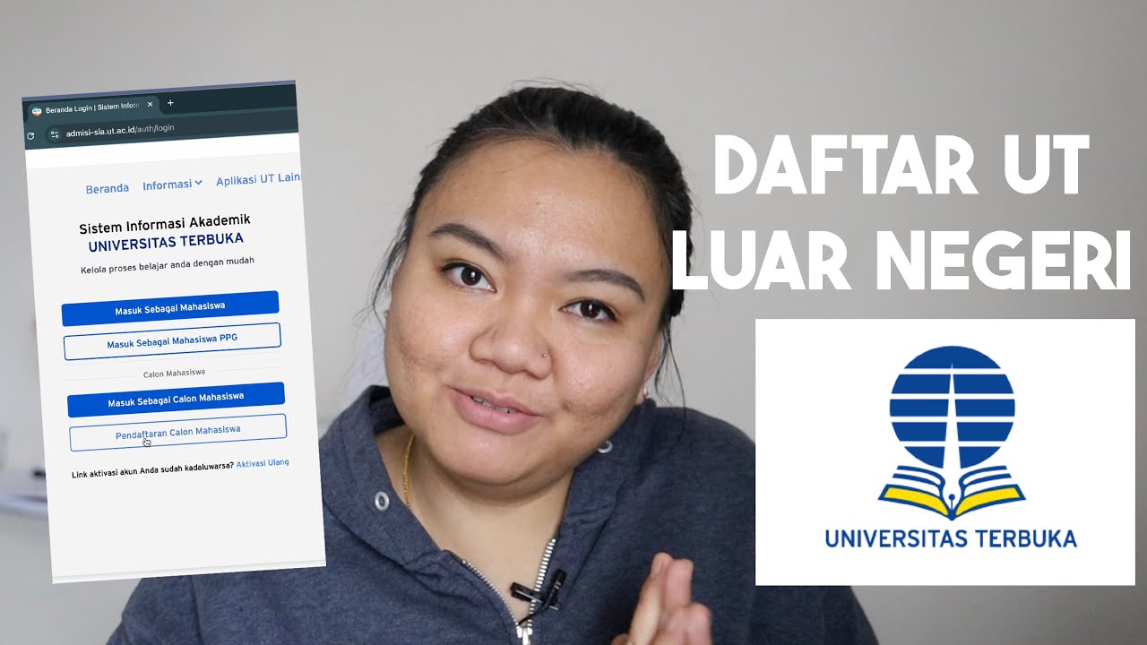 CARA KULIAH DI UT LUAR NEGERI | UNIVERSITAS TERBUKA | QISTHINA'S DIARY