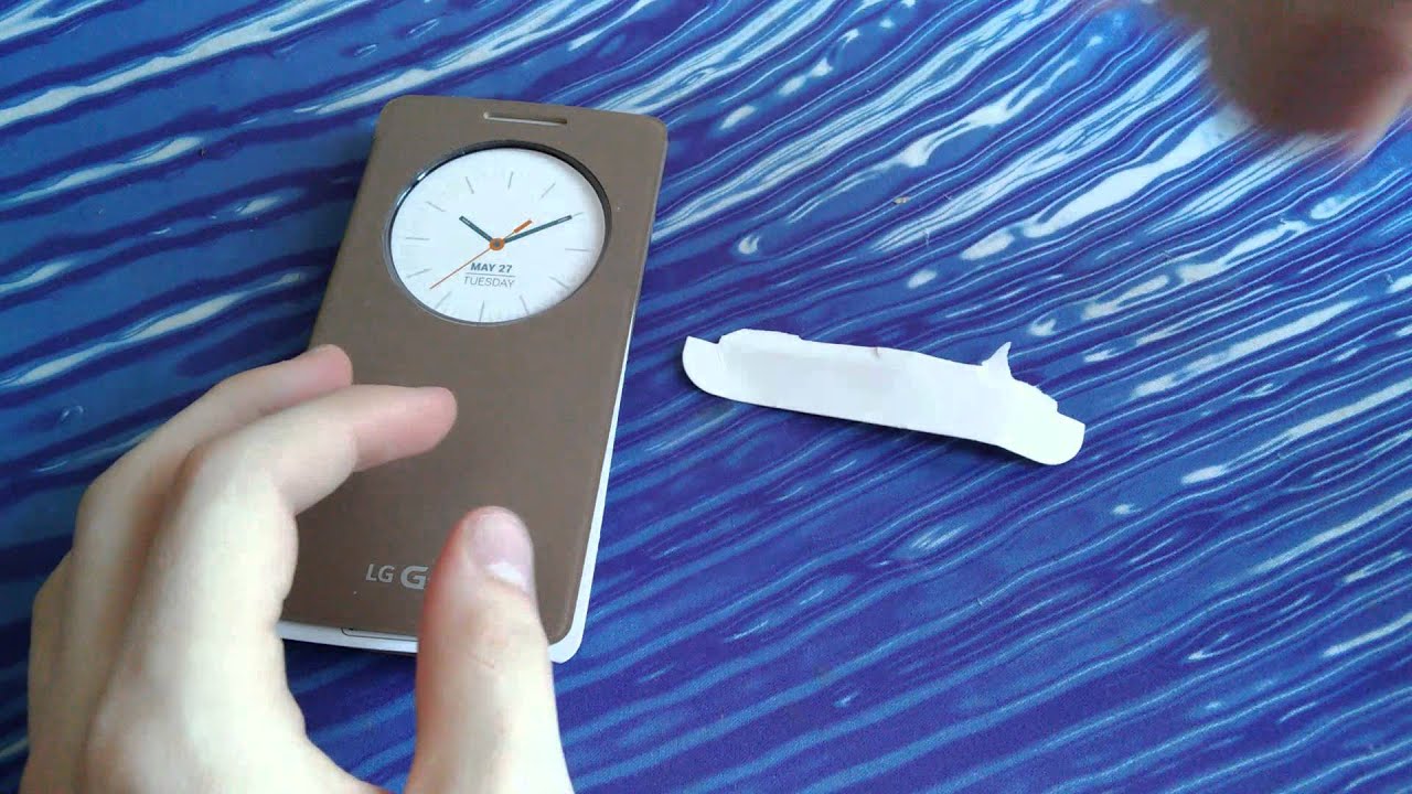 UNBOXING QUICK CIRCLE [LG G3S TEST]