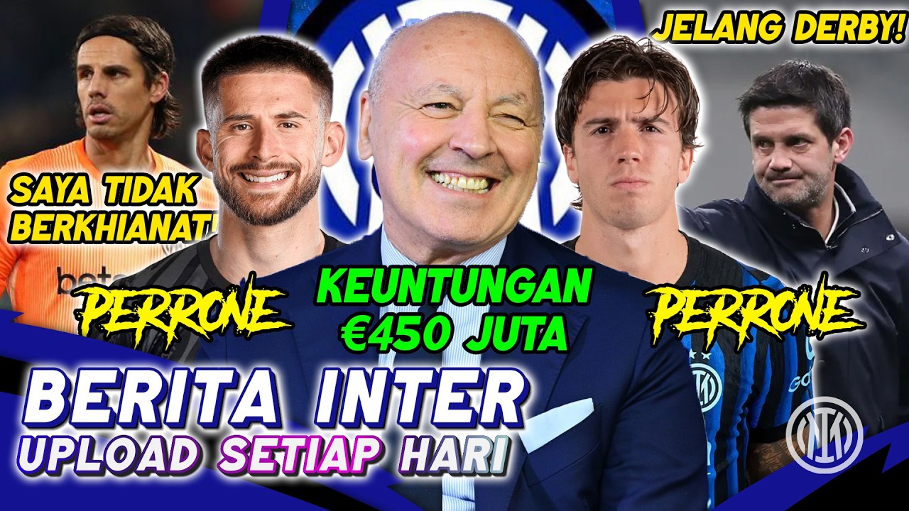 💙BERITA INTER❗️SIAP BELANJA BESAR🚨DARI KEUNTUNGAN💸€450 JUTA😎2 NAMA SIAP JOIN✅CHIVU SIAPKAN BOMBER💣💙