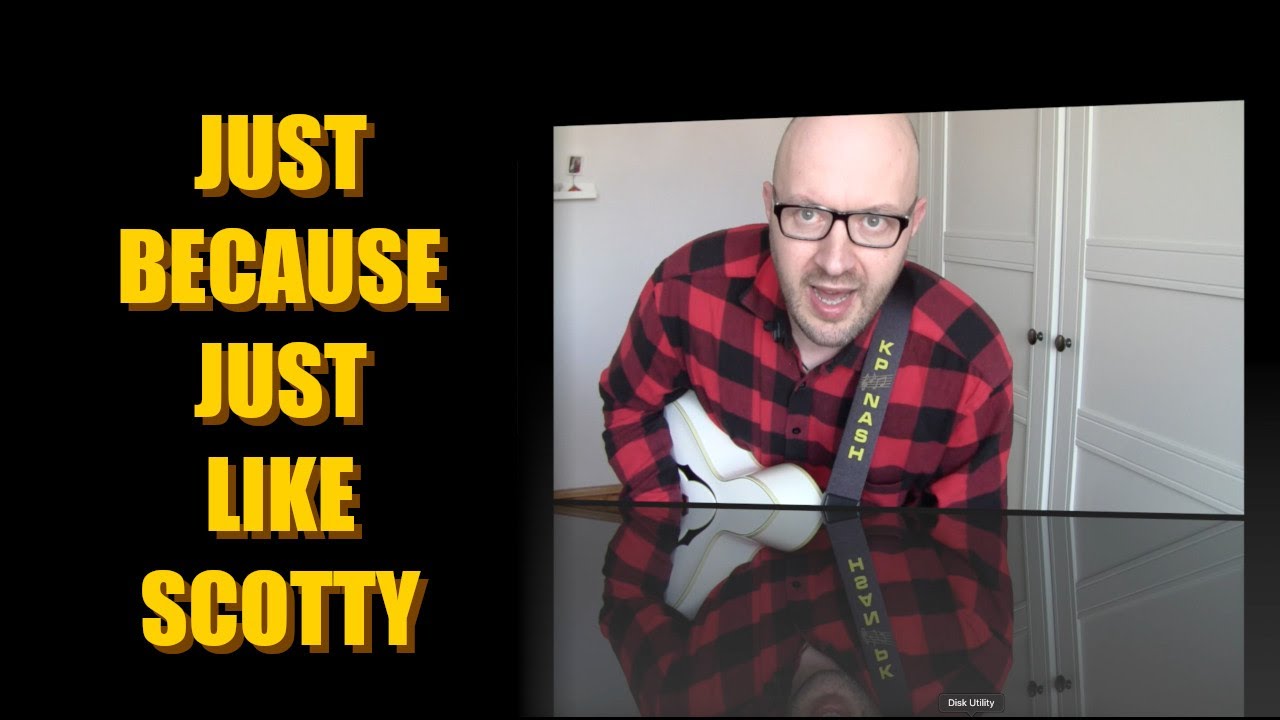 Rockabilly Guitar Lesson - Just Because - Just like Scotty! (Almost... ;))