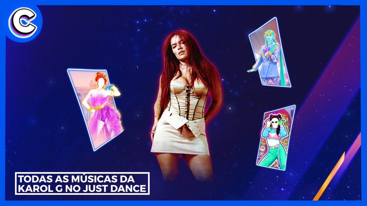 TODAS AS MÚSICAS DA KAROL G QUE JÁ APARECERAM NO JUST DANCE! JD 2021 - JD 2023 (Just Dance Saga)