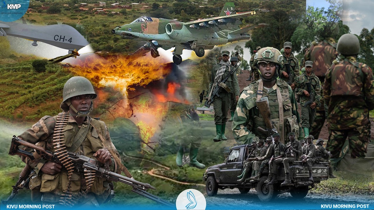 RDC–M23 : COMBATS À MINEMBWE ET ATTAQUE DE DRONES FARDC-FDNB MALGRÉ LE CESSEZ-LE-FEU