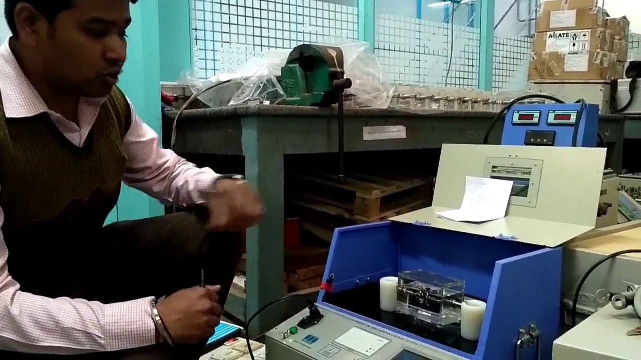 Automatic Oil Breakdown Test Set MOTOTS-100KV