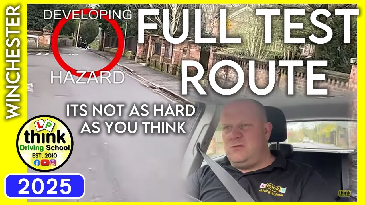 How to Tackle the Winchester Driving Test Route Like a Pro | Driving Instructor Demo