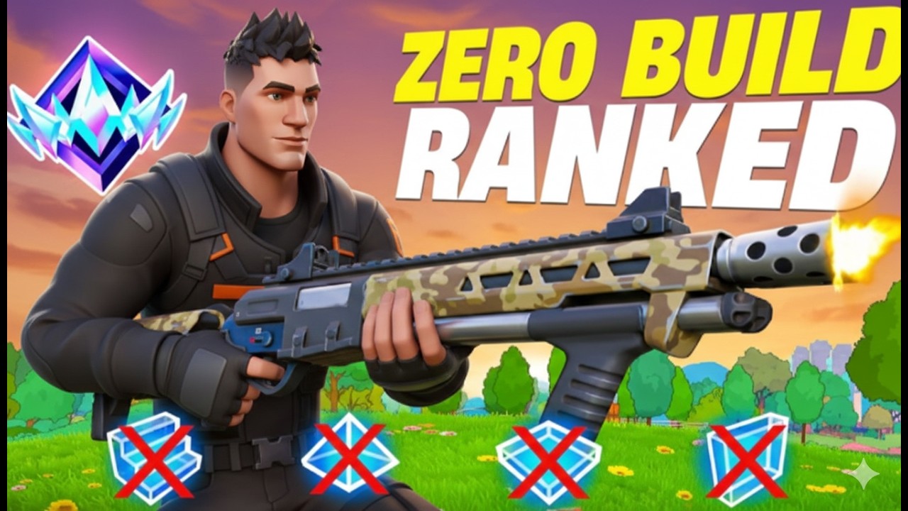 🎮 Entré a ZERO BUILD RANKEDS por primera vez y esto pasó…