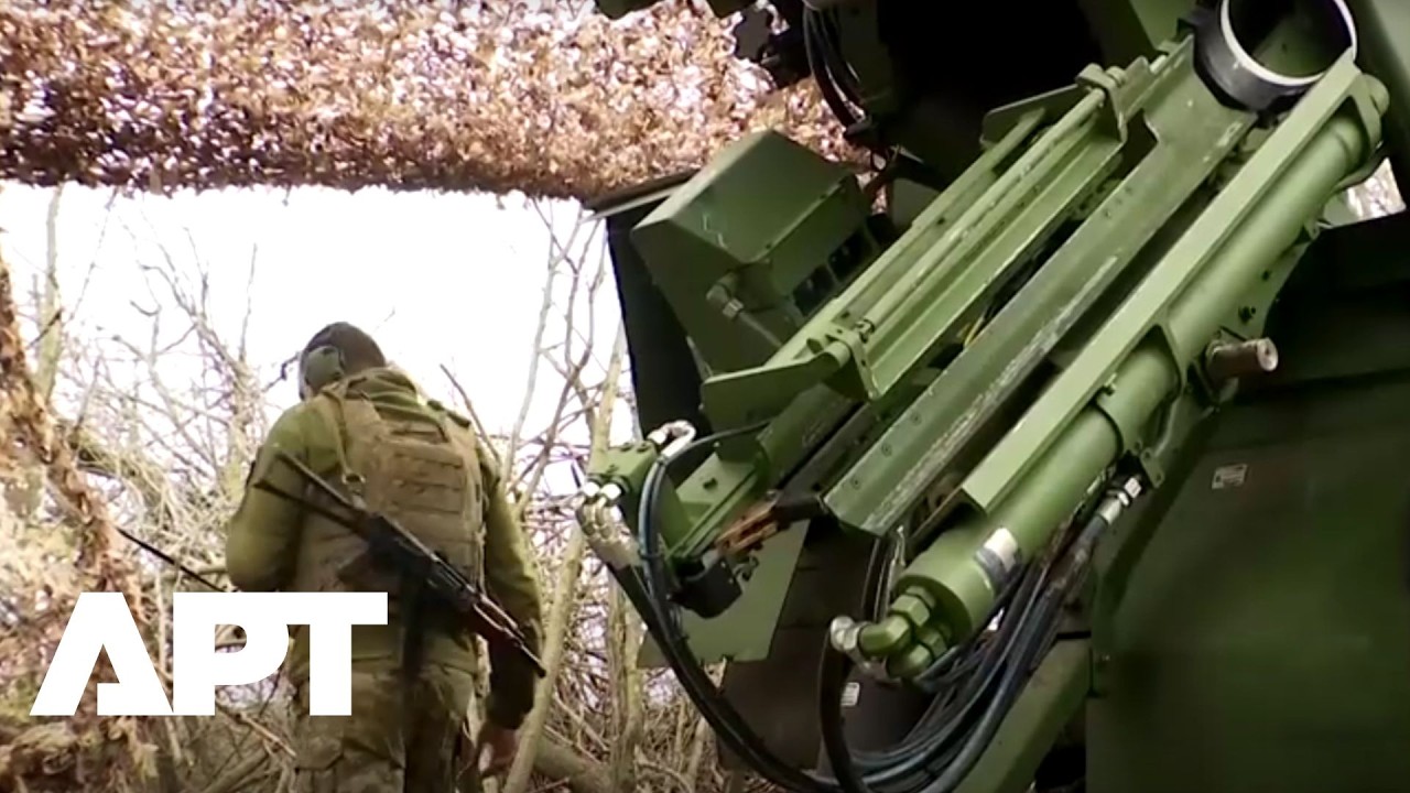 Ukrainian Troops Fire French Caesar Artillery at Russian Forces in Donetsk | APT
