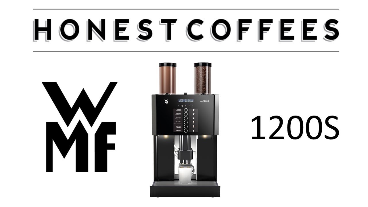 WMF 1200S Coffee Machine Overview & Setup Requirements