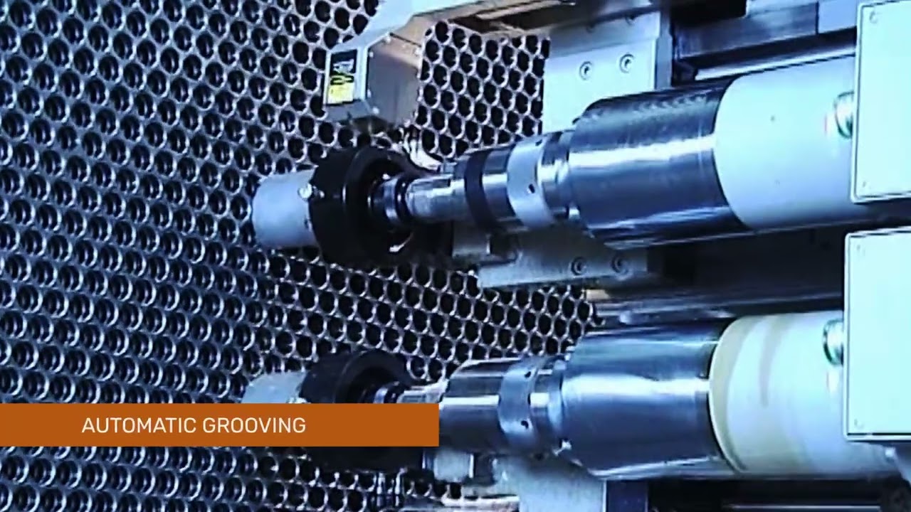 MA 2501 - CNC centre for tube expansion, facing, grooving and TIG orbital welding of tube bundles