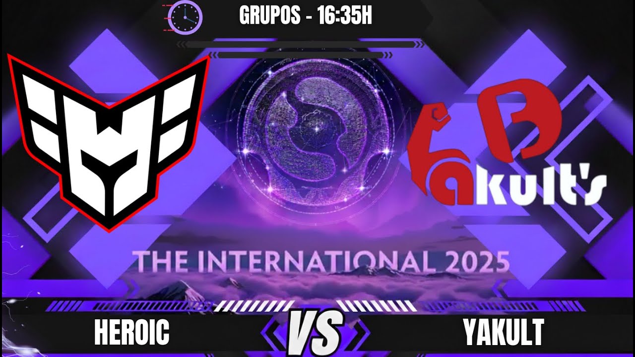 [BR] HEROIC (BRASIL) X YAKULT - THE INTERNATIONAL 2025 - GROUP STAGE - @VINI @JapaLoky