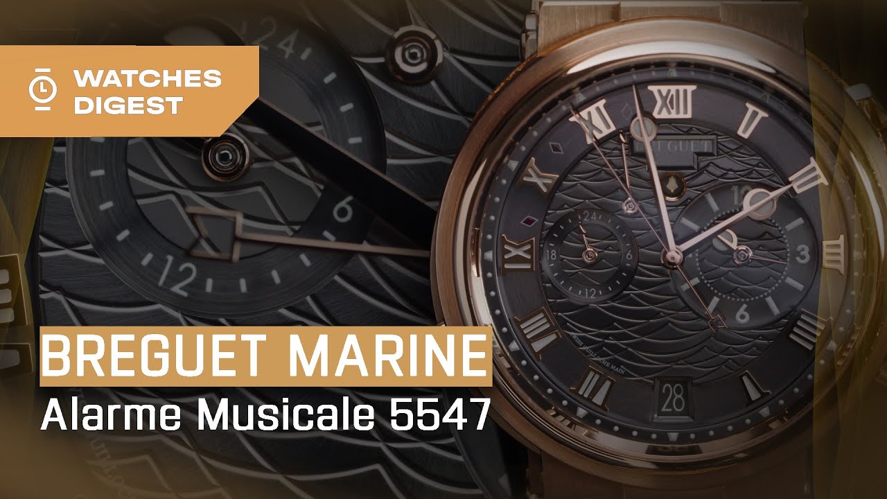 Пока недремлющий Breguet не прозвонит ему обед. Breguet Marine Alarme Musicale 5547