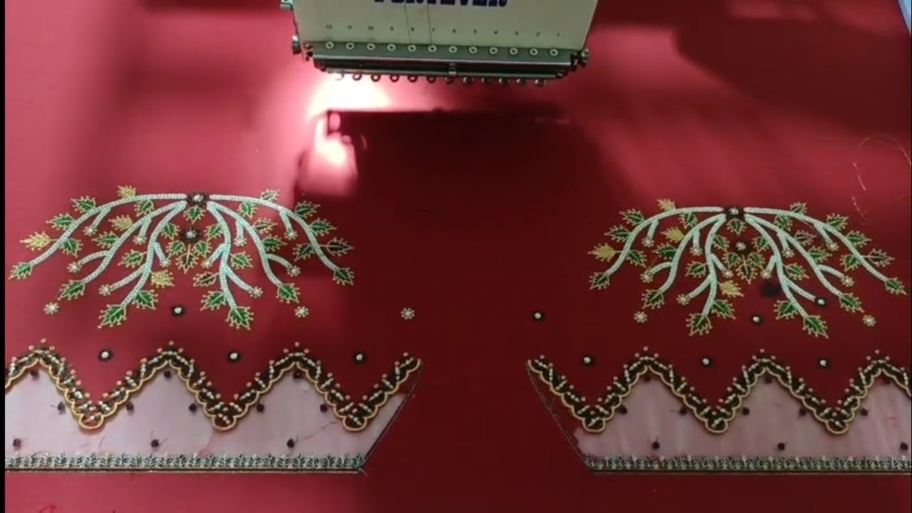 Net embroidery blouse design #netdesign #netembroidery #blousedesigns 