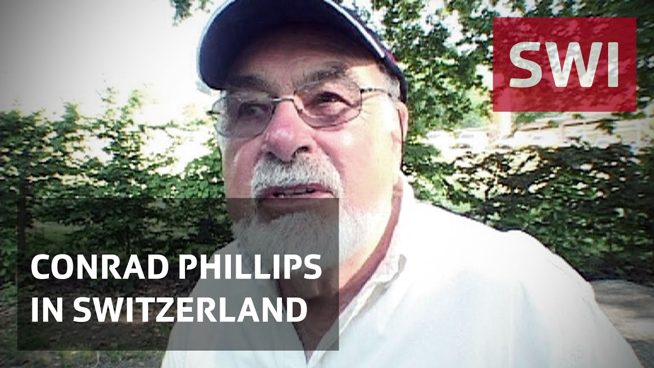 Conrad Phillips first visit to Switzerland