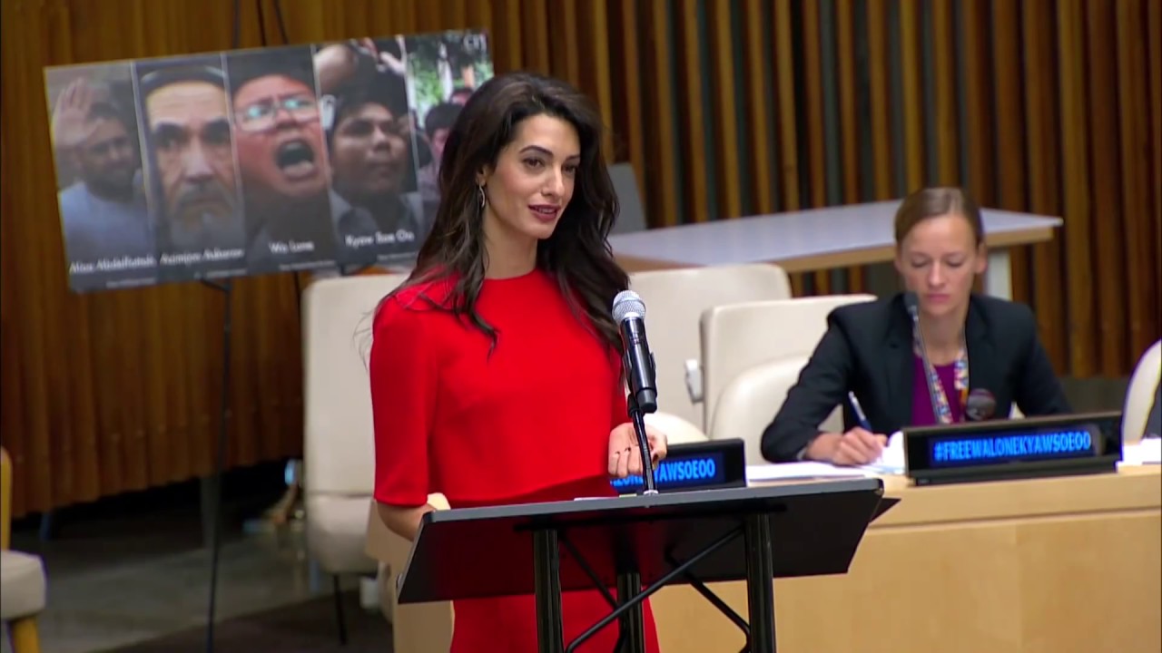 Press behind bars: Undermining Justice and Democracy - with Amal Clooney and others