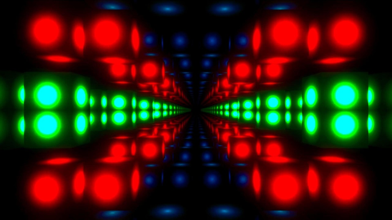 🎬 VisionKanal 4K – Пульсирующий RGB Неоновый Коридор | VJ [Без Звука – 2 Часа]