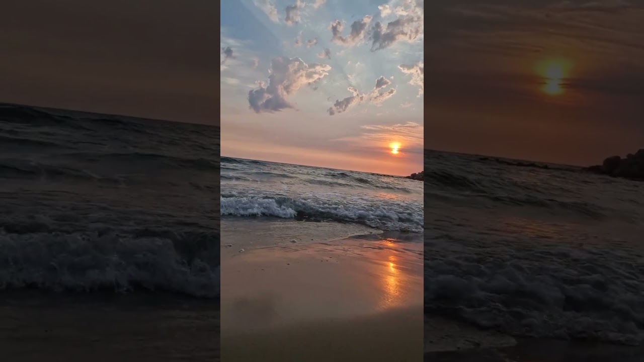 beautiful sunshine naples #travel #sunset #naples #beach #nature #italy