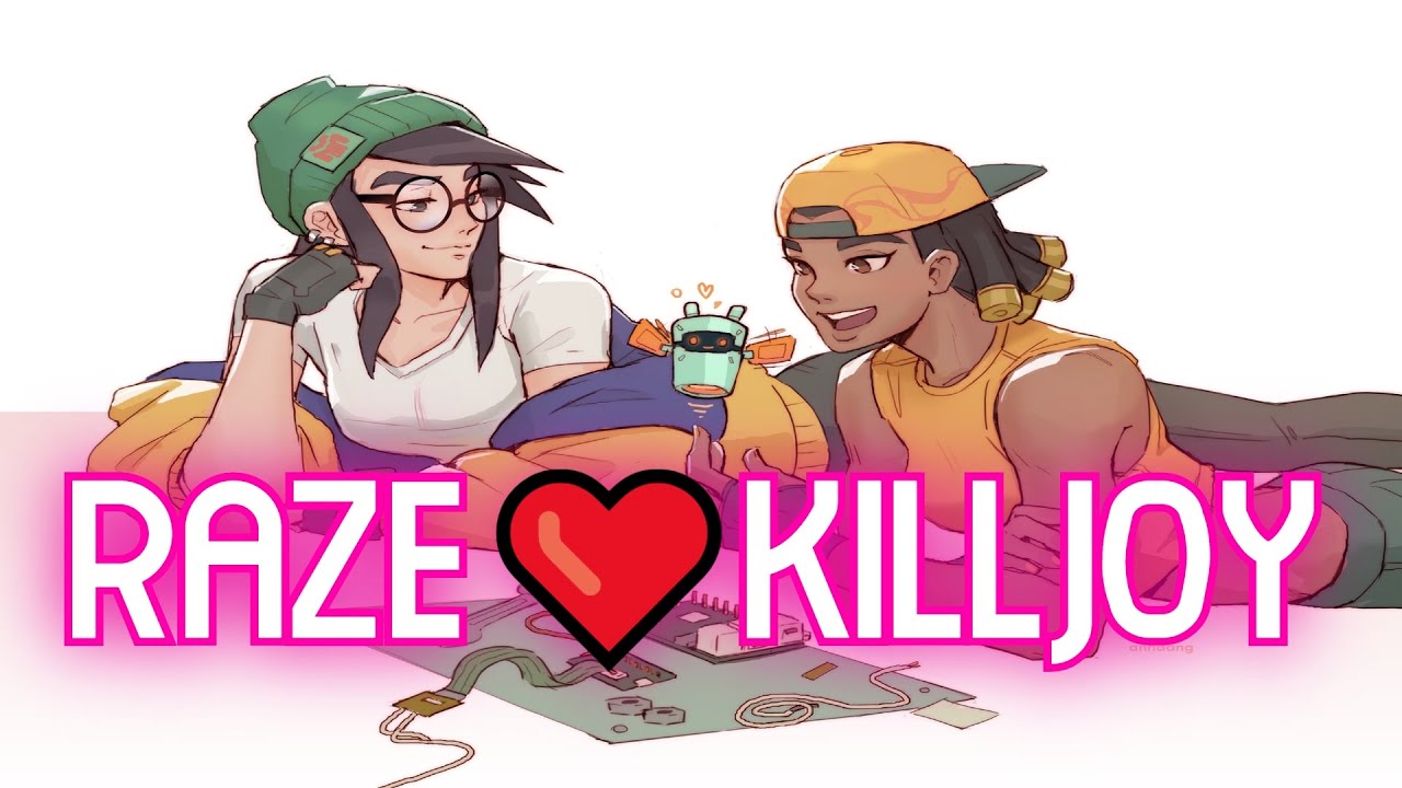RAZE AND KILLJOY ARE COUPLES❤️ | LORE VOICELINES VALORANT