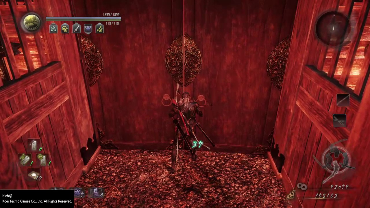 Nioh Twilight Mission Level 75 Boss Fight