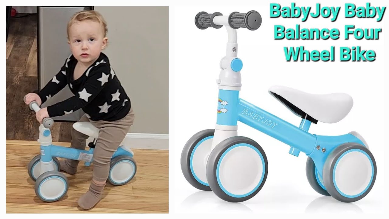 Четырехколесный велосипед Babyjoy Baby Balance — как собрать + краткий обзор