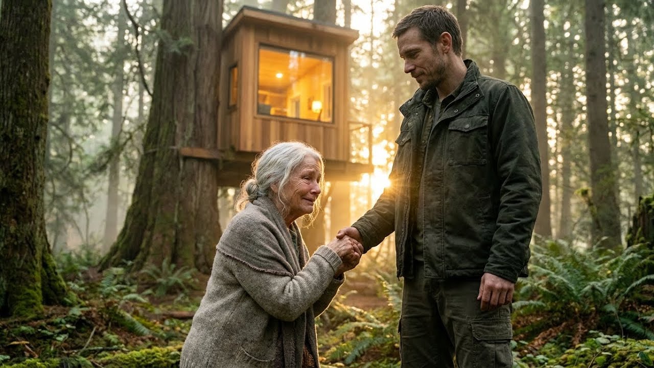 Her House Was Destroyed by the Storm — So I Built Her a Home in the Trees