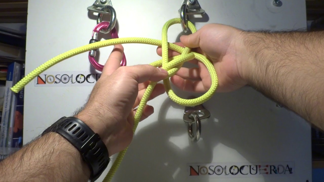 A7.2 - NUDOS DE ANCLAJE - MARIPOSA O PAPILLON POR CHICOTE