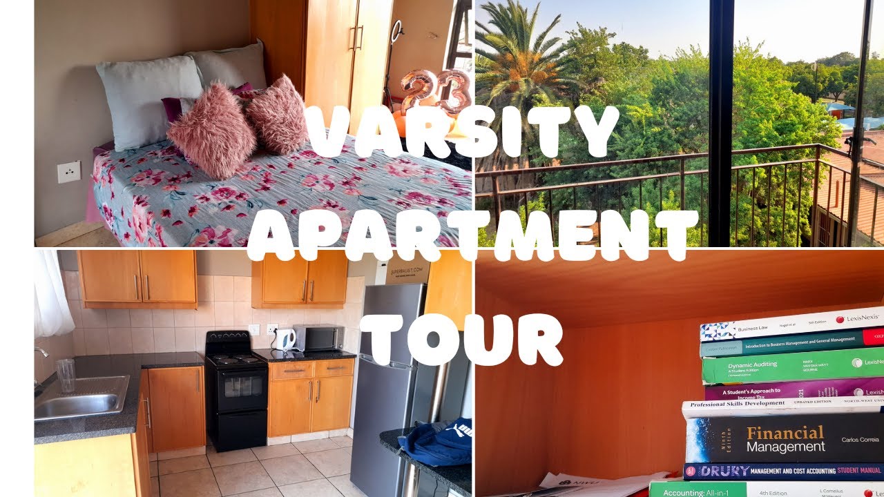 UNIVERSITY APARTMENT TOUR|RES ROOM|NWU POTCHEFSTROOM|SOUTH AFRICAN YOUTUBER