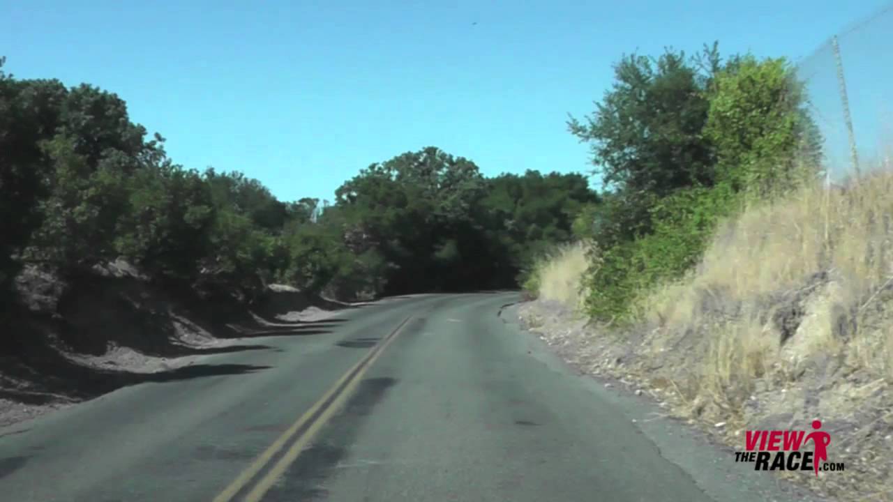 Vineman 70.3 Triathlon Run Course Windsor California.mov