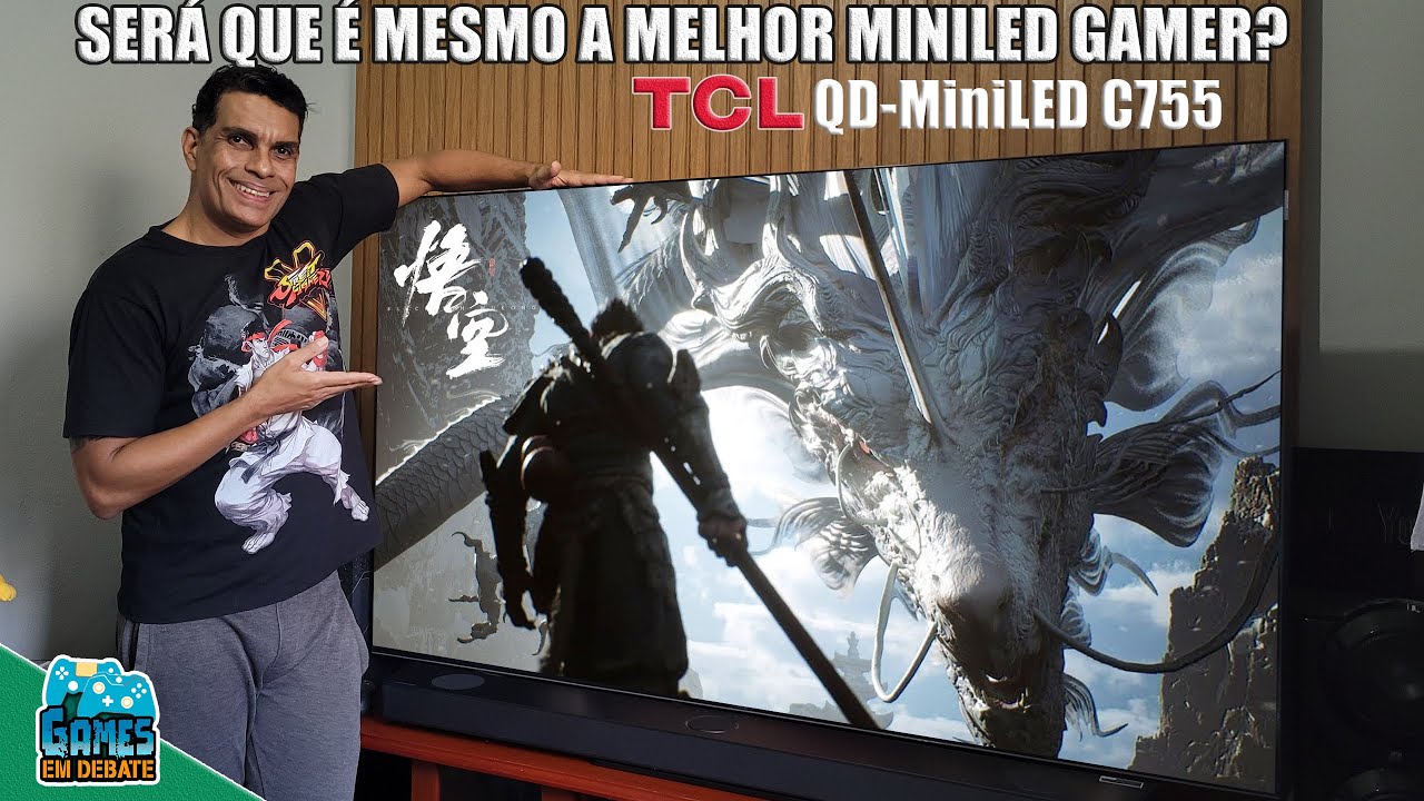 2 MESES JOGANDO PC, PS5, XBOX NA TCL C755. REVIEW COMPLETO
