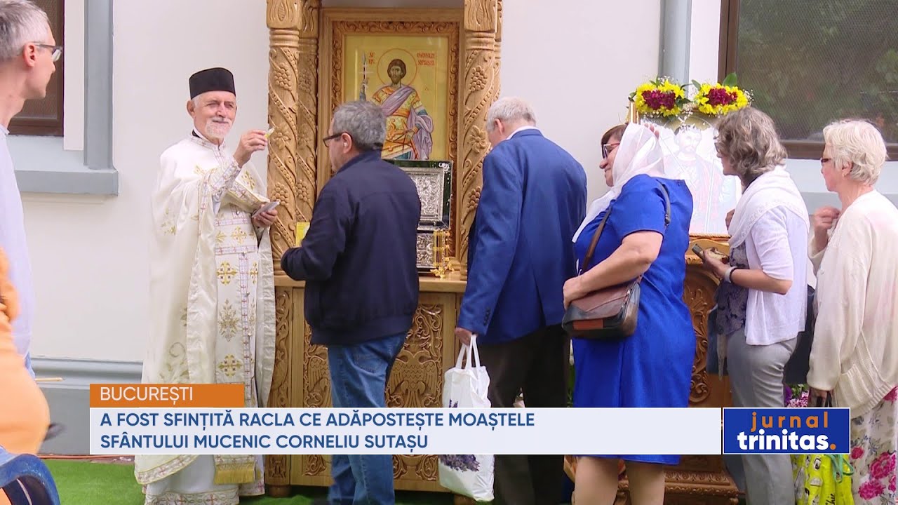 A fost sfințită racla ce adăpostește moaștele Sf&acirc;ntului Mucenic Corneliu Sutașul