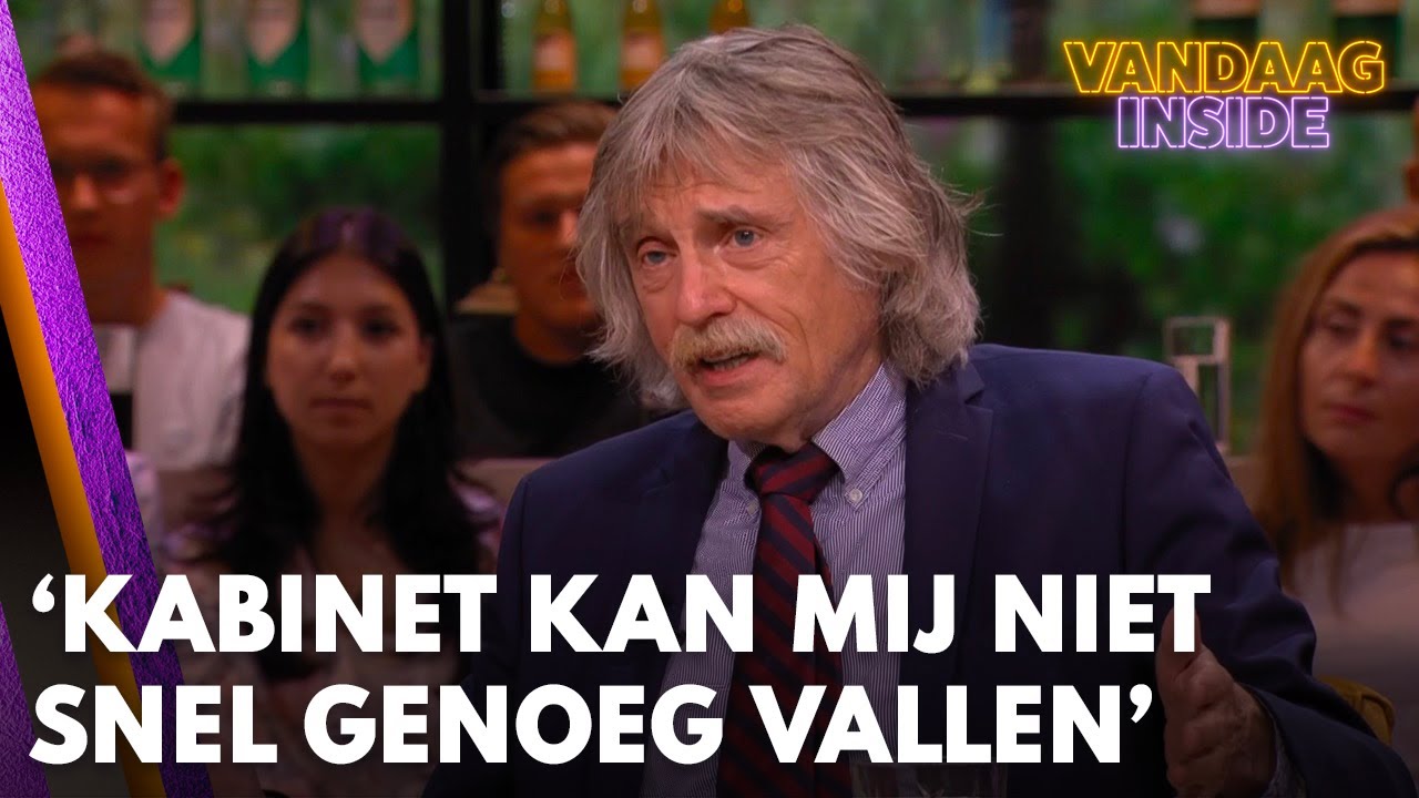 'Het kabinet kan mij niet snel genoeg vallen!' | VANDAAG INSIDE