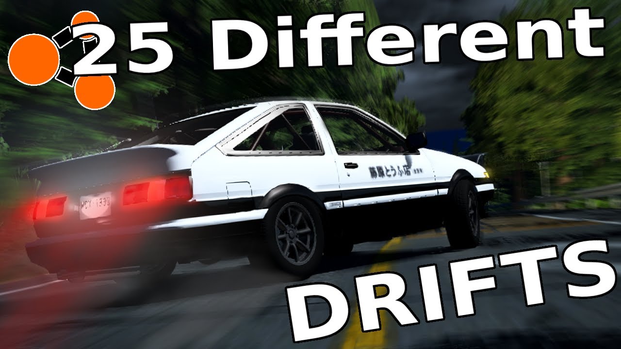 BeamNG.drive | 25 Different Drifts
