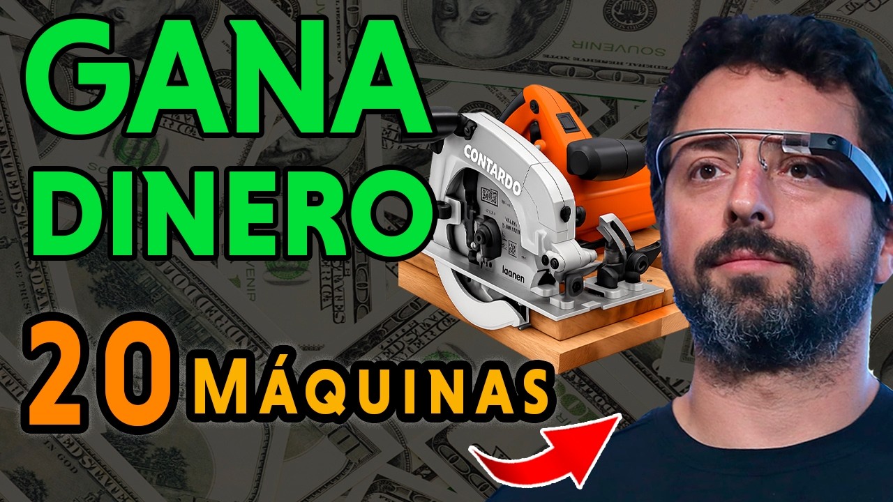 20 Máquinas que Pueden Cambiar tu Negocio y Hacerte Ganar Dinero desde Casa con baja inversión!
