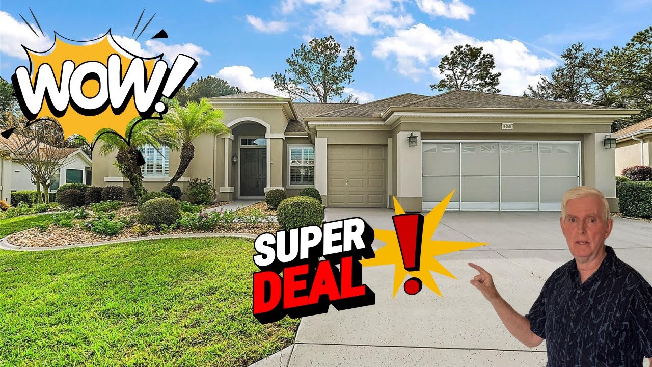 Check out this fabulous 2200 sq ft home in Del Webb Spruce Creek for only $415,000!