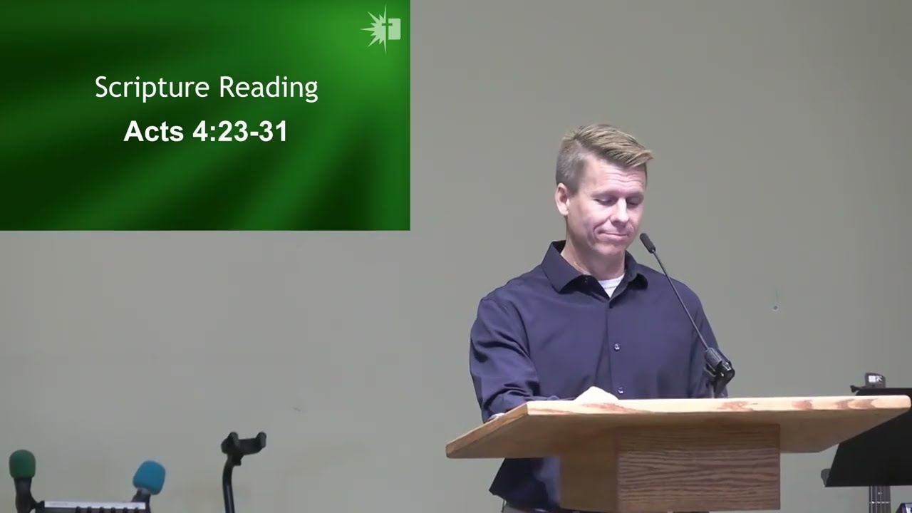 Acts 4:23-31 • A Word-Praying Church • Rick Zaman