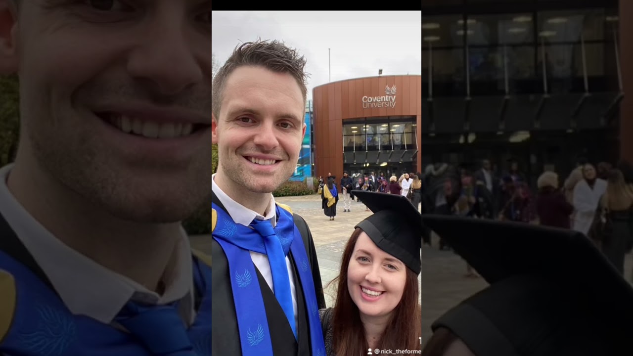 The day I graduated with a masters in Psychology