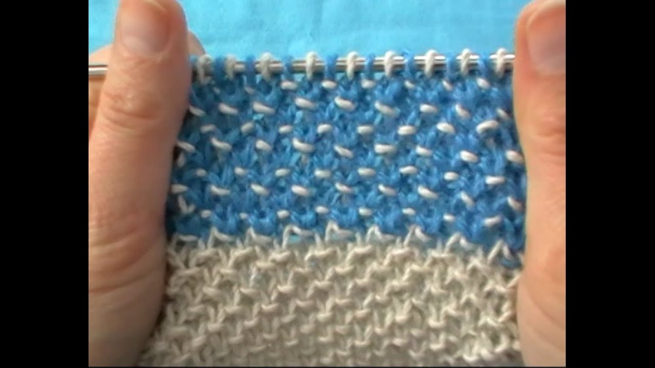 Maglia a pois - punto pelle di lucertola bicolore