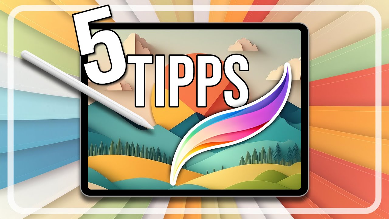 5 Tipps & versteckte Funktionen in Procreate | Tutorial Deutsch