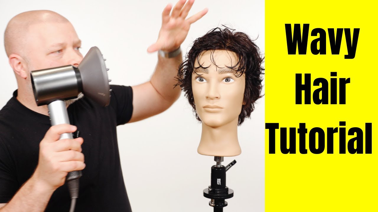 How to Style Wavy Hair - TheSalonGuy