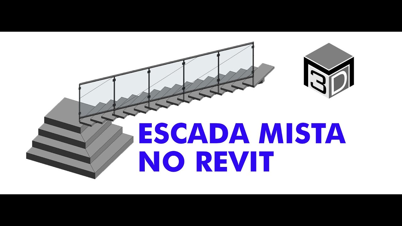 Modelagem Escada Revit
