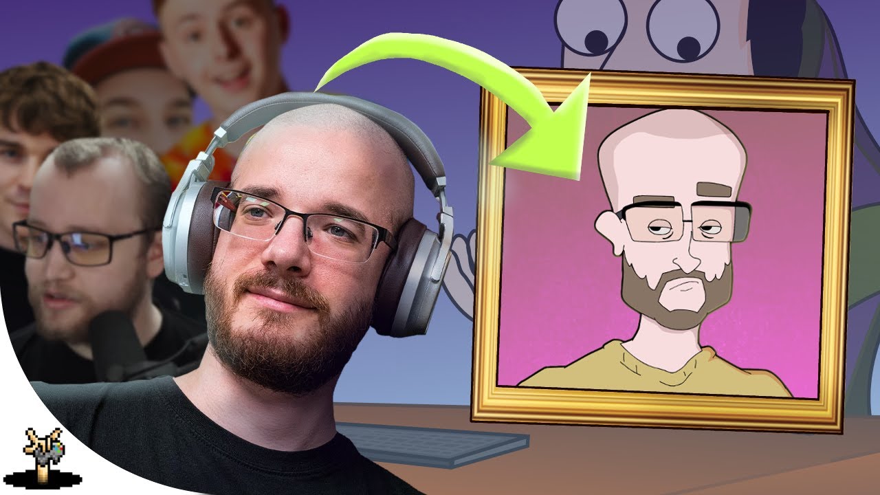 Nakreslil jsem STREAMERY & YOUTUBERY jako ANIMOVANÉ POSTAVIČKY