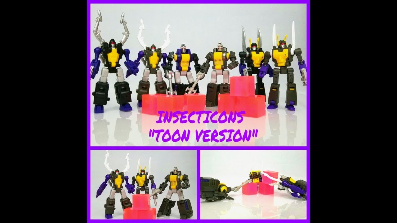 Transformers 3rd Party Legends Review of NewAge PSI Commando Insecticons!! (Toon Version)