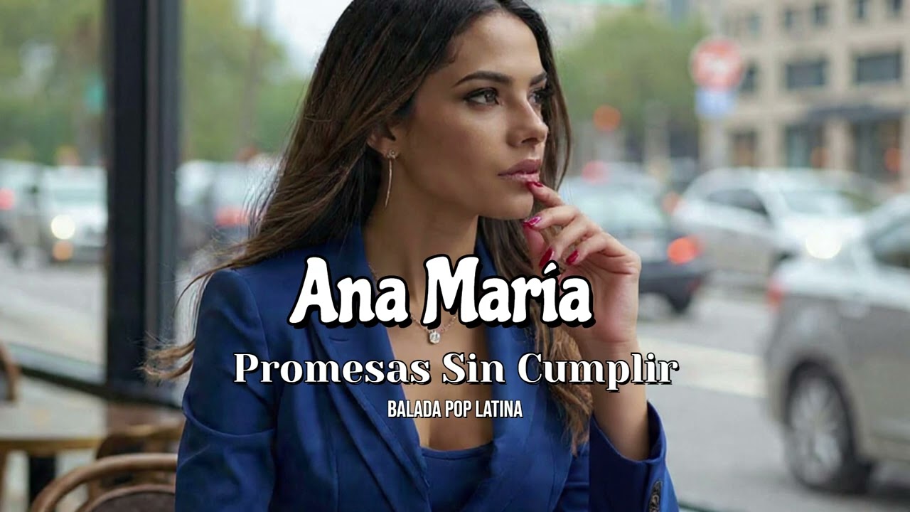 Promesas Sin Cumplir - Ana María - Balada Pop Romántica