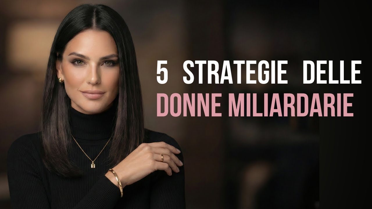 5 STRATEGIE DEI MILIARDARI CHE LE DONNE USANO PER DIVENTARE RICCHE VELOCEMENTE